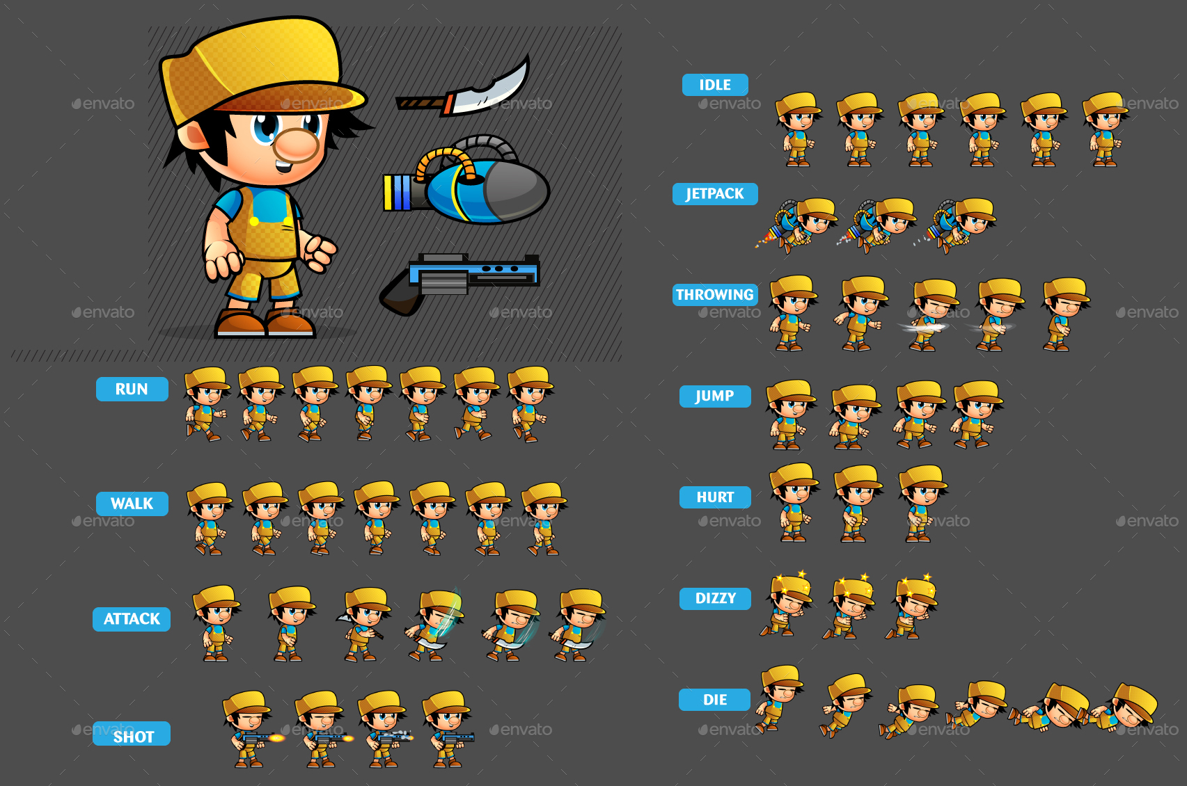 2D Game Character Sprites  (1)